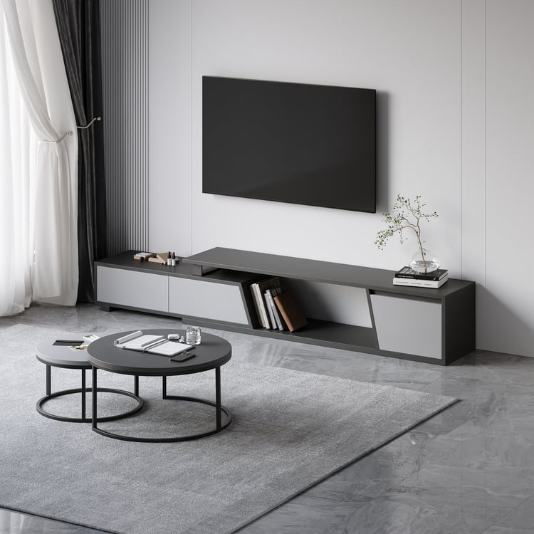 1800 mm-dən 2400 mm-ə qədər uzadıla bilən Fero TV lövhəsi və sehpa dəsti